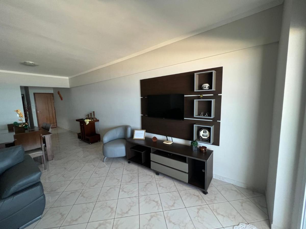 Apartamento Guilhermina De Frente Para O Mar Praia Grande  Bagian luar foto