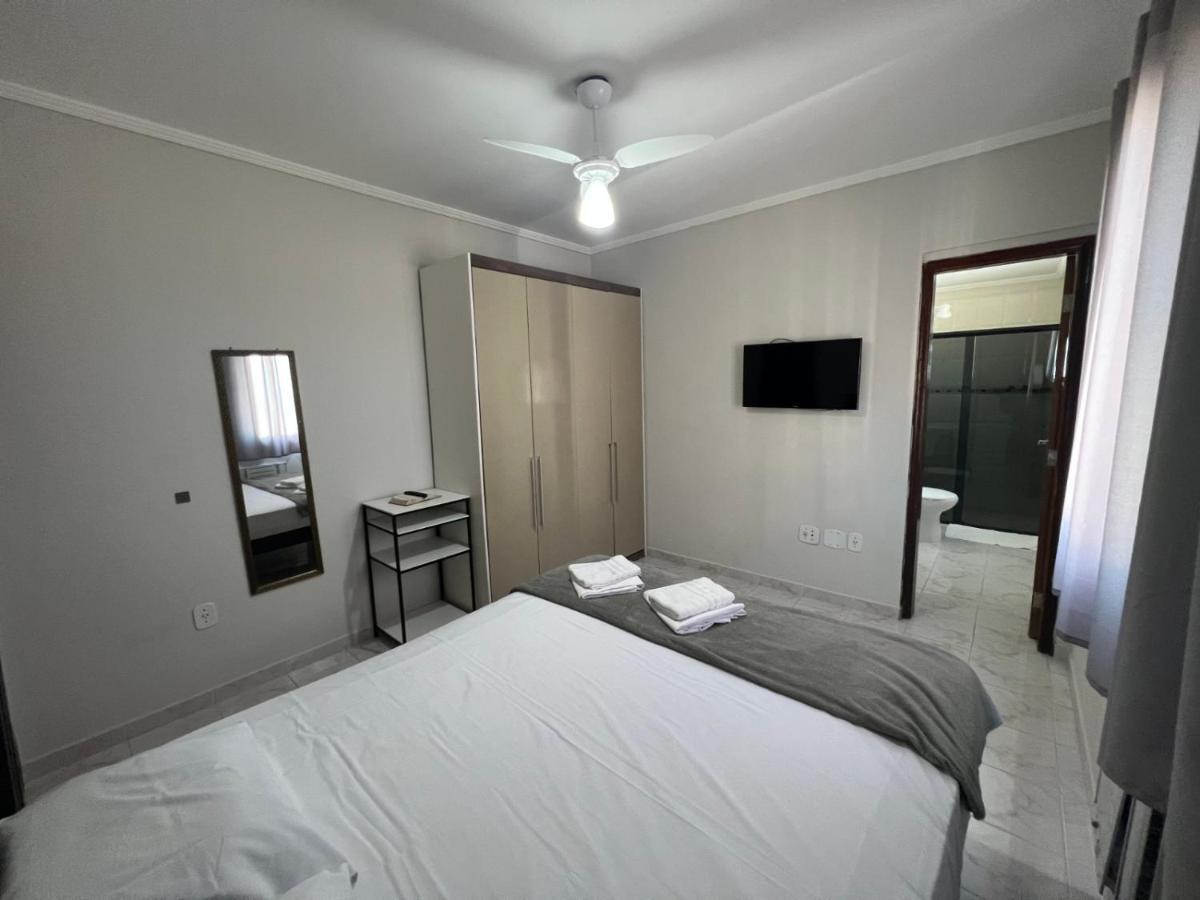 Apartamento Guilhermina De Frente Para O Mar Praia Grande  Bagian luar foto
