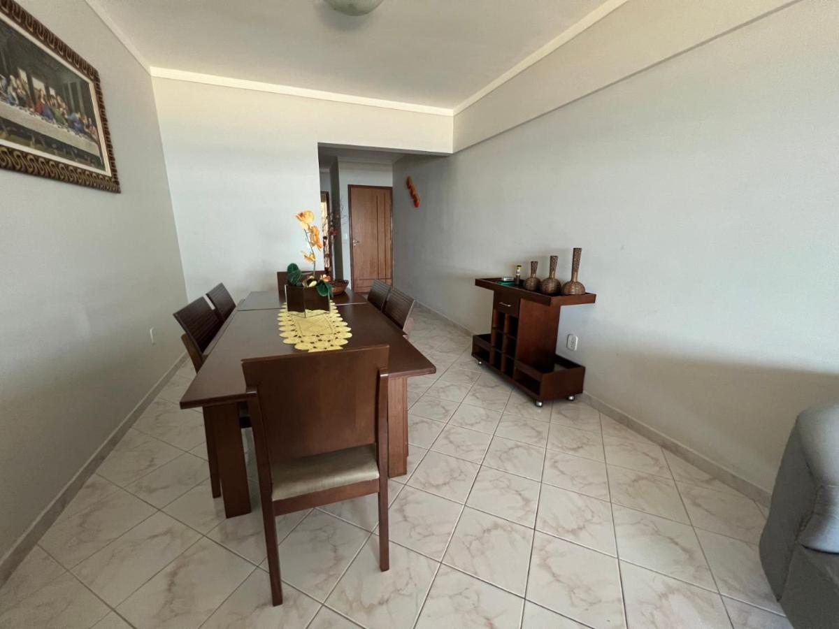 Apartamento Guilhermina De Frente Para O Mar Praia Grande  Bagian luar foto