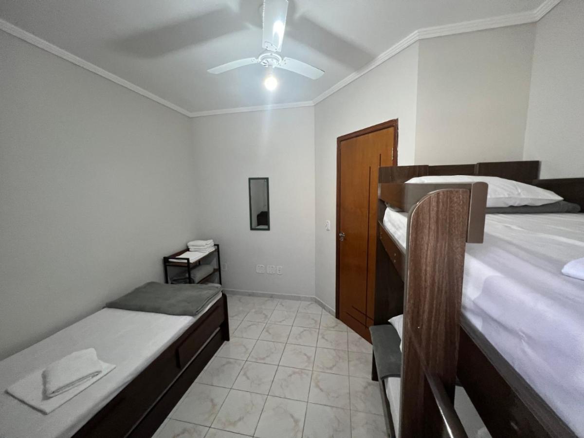 Apartamento Guilhermina De Frente Para O Mar Praia Grande  Bagian luar foto