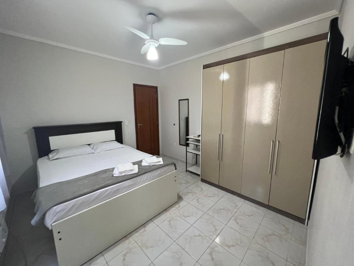 Apartamento Guilhermina De Frente Para O Mar Praia Grande  Bagian luar foto
