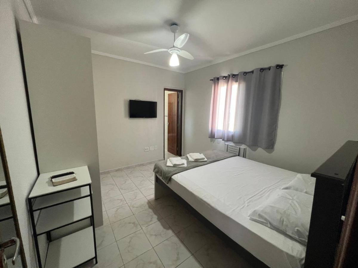 Apartamento Guilhermina De Frente Para O Mar Praia Grande  Bagian luar foto